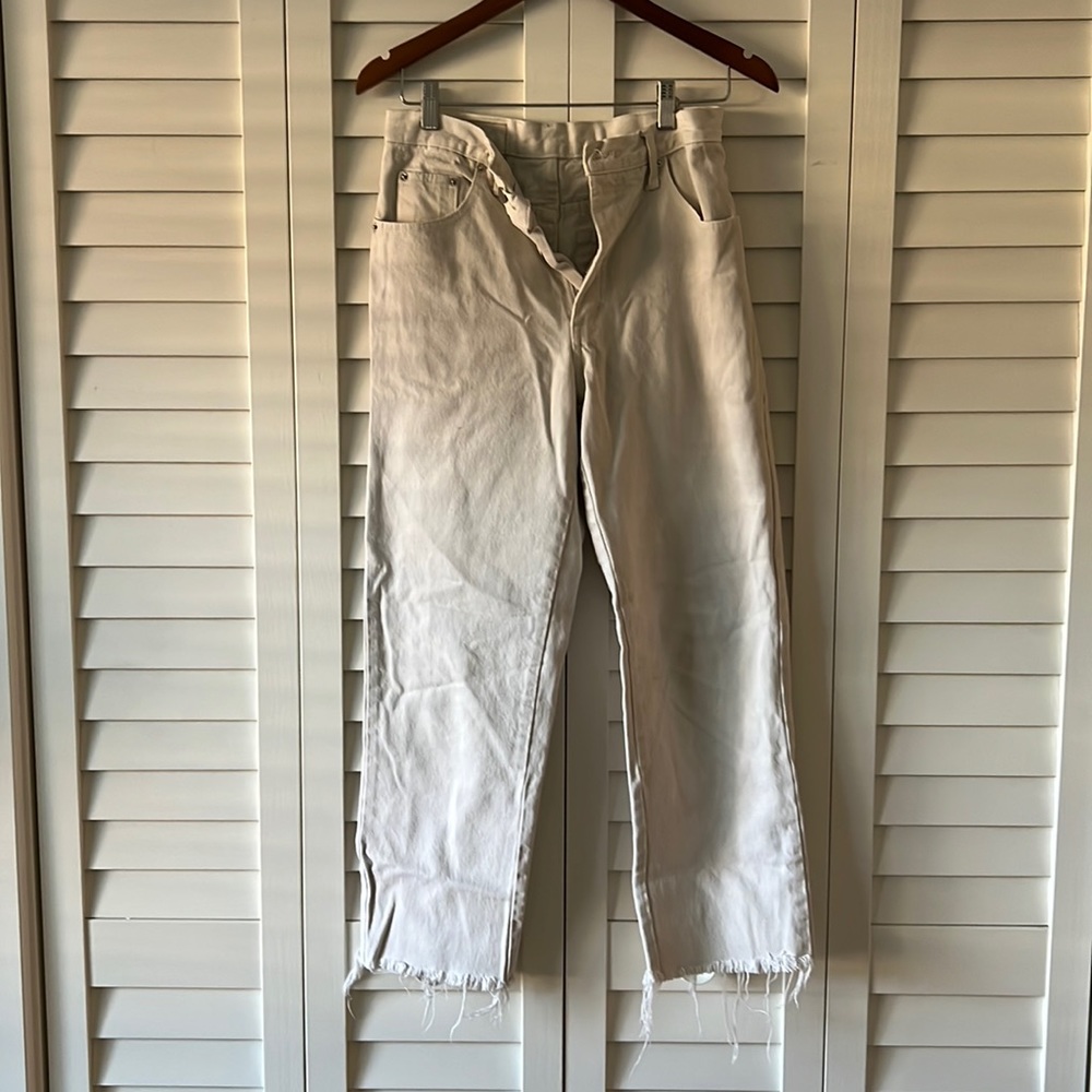 Levi’s off white Jeans